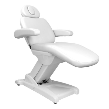 ActivShop FOTEL KOSMETYCZNY ELEKTR. AZZURRO 875B 3 SILN. BIAŁY